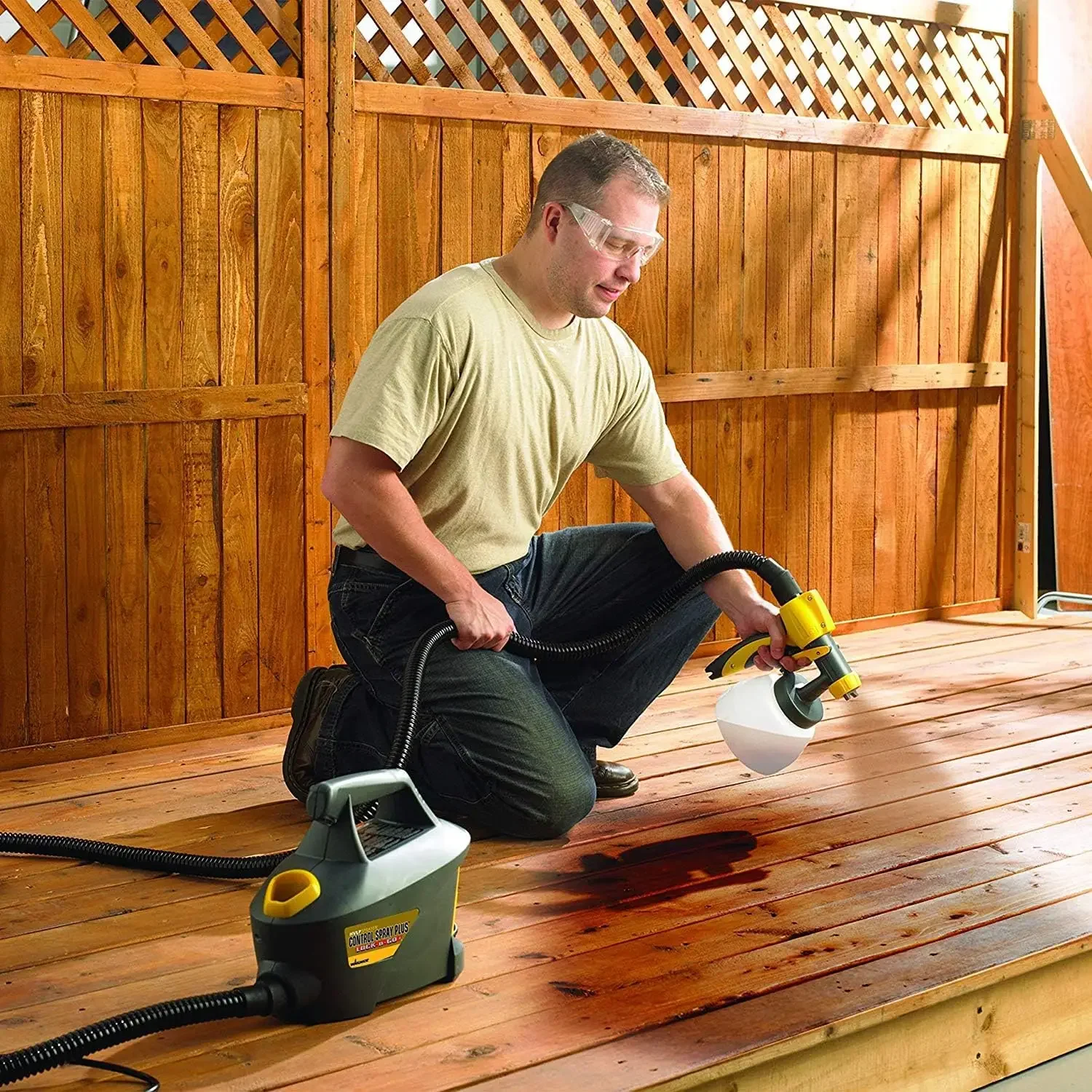 Spraytech 0518080 Control Spray Max HVLP Paint or Stain Sprayer, Complete Adjustability for Decks, Cabinets, Furniture and Woodw