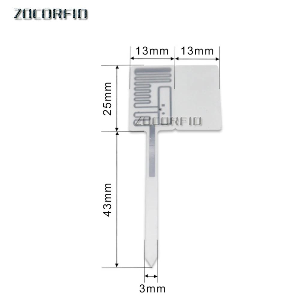 Imagem -03 - Rfid Uhf Peças Lote Mr6 Chipconjunto Jóias Etiqueta Epc C1g2 Branco Etiqueta de Papel Lable Tag para Gestão de Jóias 100