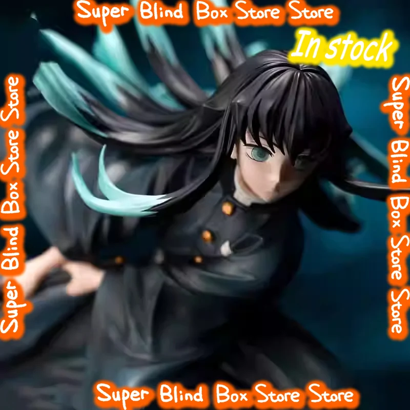 

18cm ARTFX J Demon Slayer Mist Hashira Muichiro Tokito GK Action Figure With Interchangeable Face Hands Anime Collectible Model