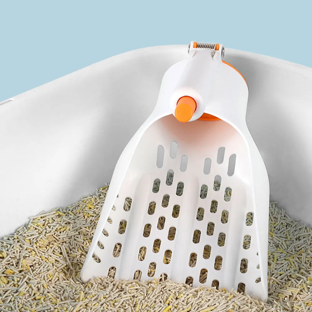 

Cat Litter Scoop Practical Foldable Design Large Capacity Cat Sand Shovel Pet Litter Cleaning Tool Pet Supplies