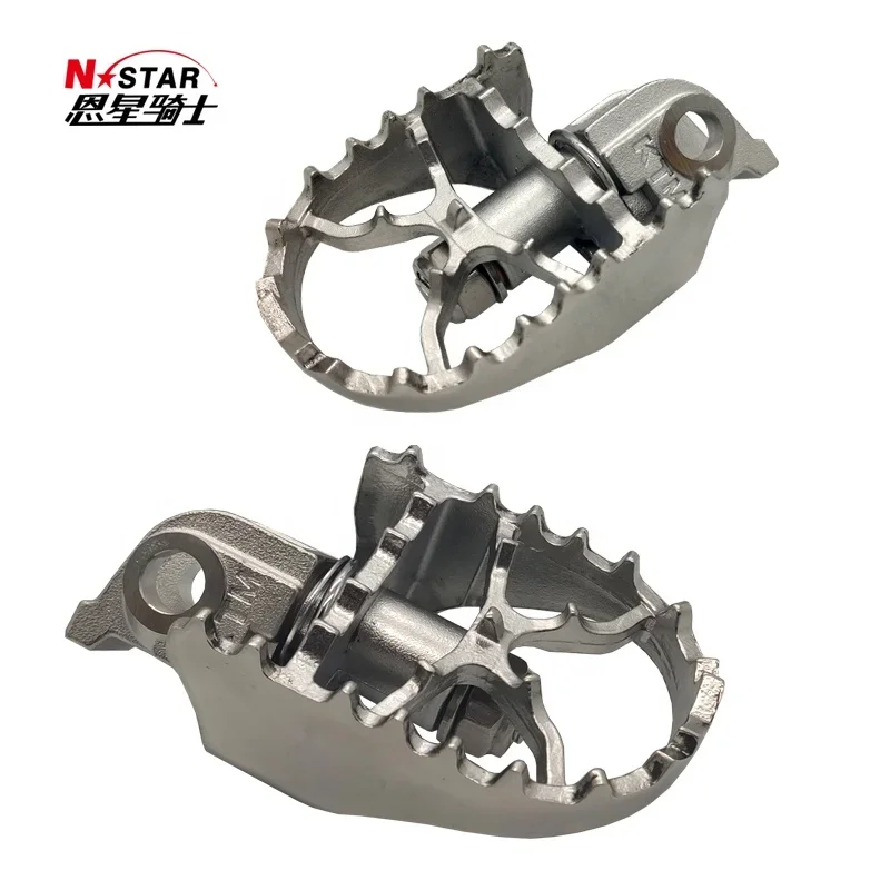 High Quality Nstar Swivel pedal high range motorbike  accessories Folded stainless steel