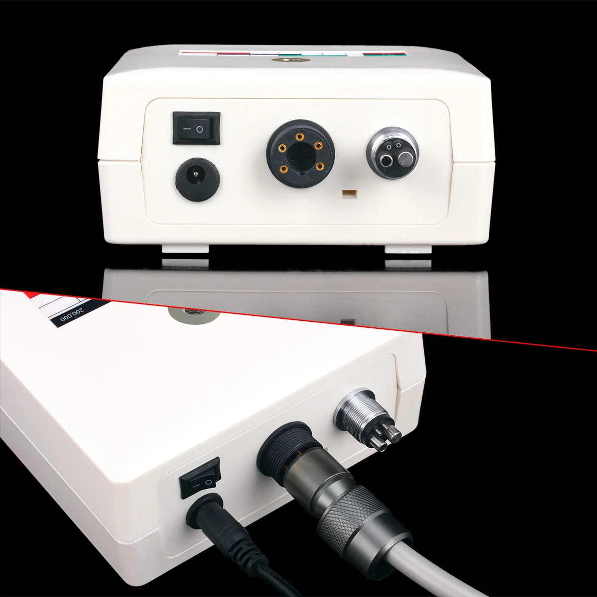 AZDENT Dental Clinical Brushless LED Micro Motor Electric Motor Speed Ratio 1:1/1:5/16:1 For Low Speed Handpiece Dentistry Tool