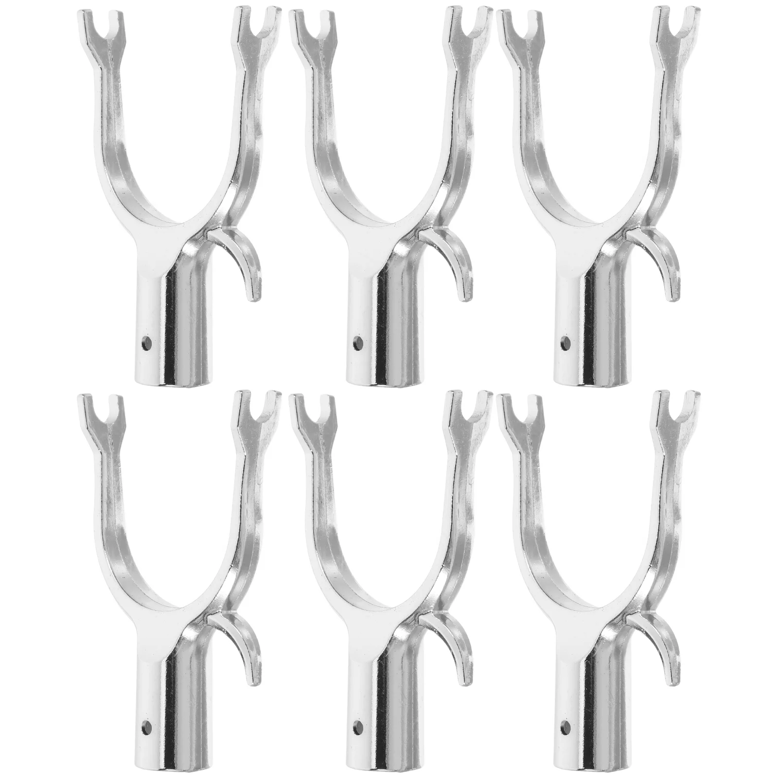 6 Pcs Orchard Fruit Tree Support Fork Plant Compression Bracket Brace Branches Fixing Tool Protector Aluminum Alloy Plants