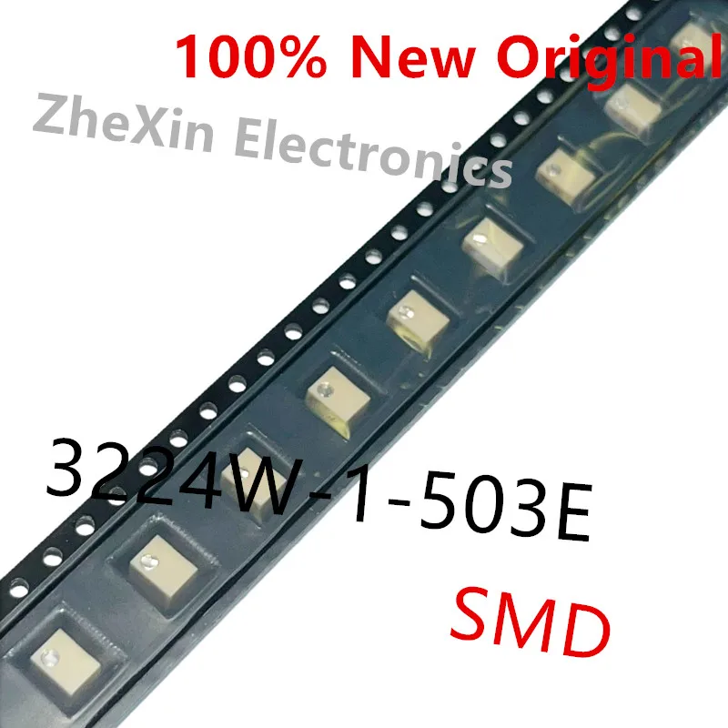 10PCS/Lot  3224W-1-500E 、3224W-1-501E 、3224W-1-502E 、3224W-1-503E 、3224W-1-504E   SMD  New Fine-Tuning Potentiometer