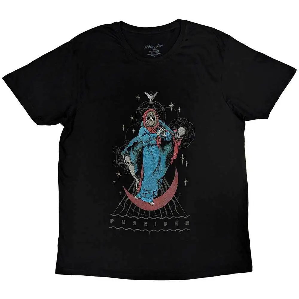 Puscifer 'Crescent Billy' Black T Shirt New Official