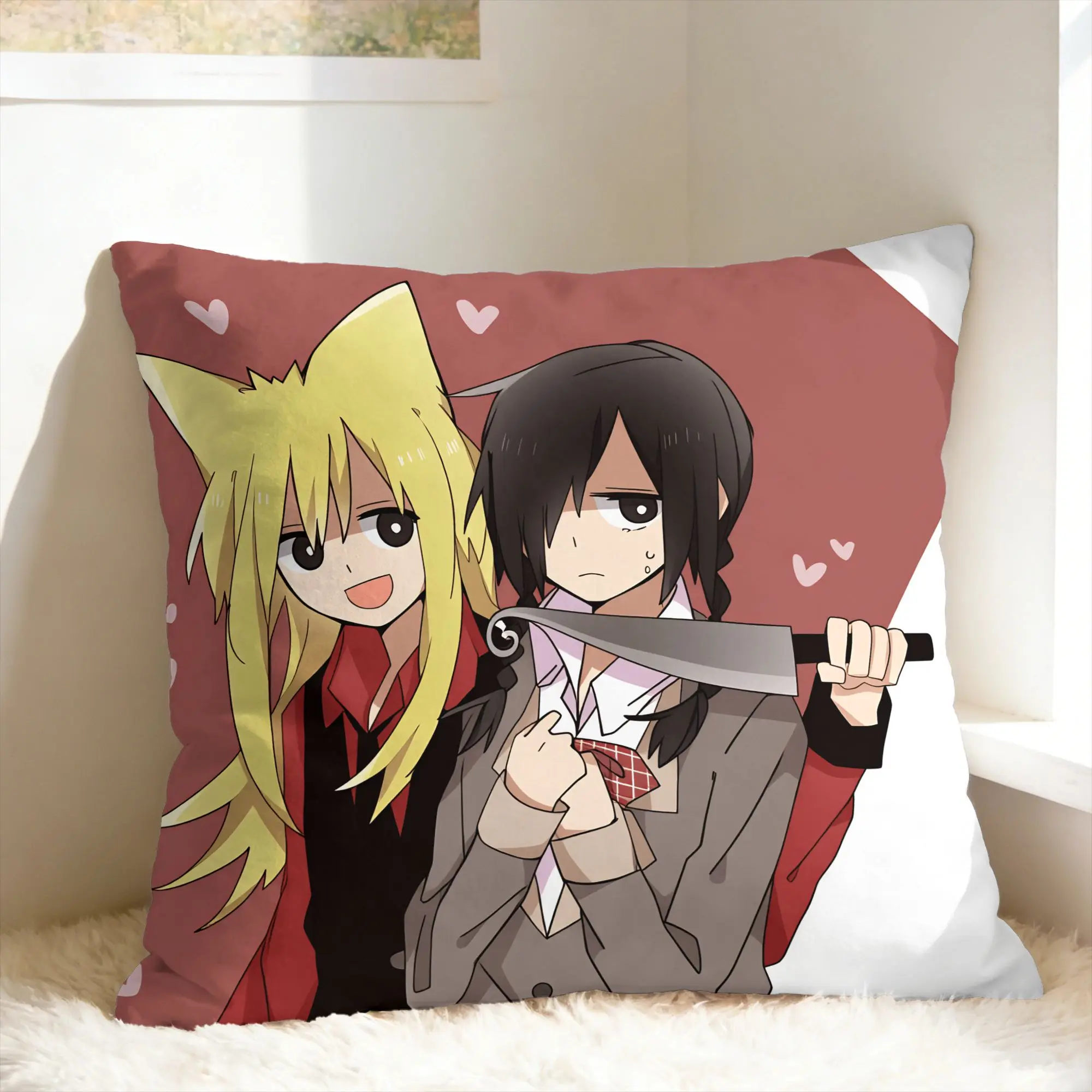 M-mogeko castle Pillow Cover  Vintage Pillow Case For Sofa Car Home Decor Soft Pillowcases Birthday Present