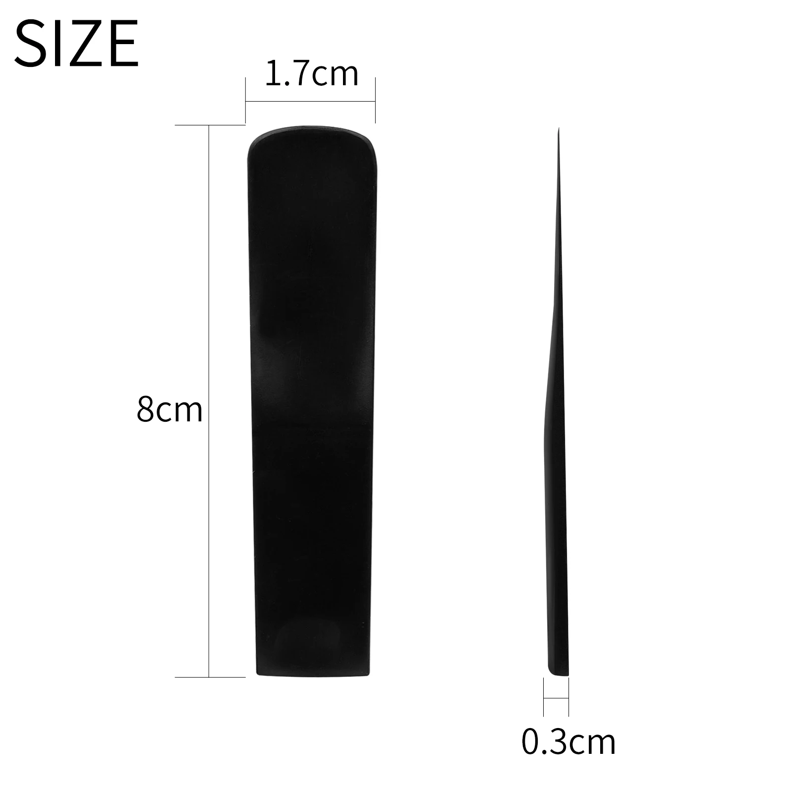 RD80 Tenor Saxophone Reeds Resin Tenor Sax Reeds Saxophone Mouthpieces Woodwind Instrument Accessories for Sax Replacement Part