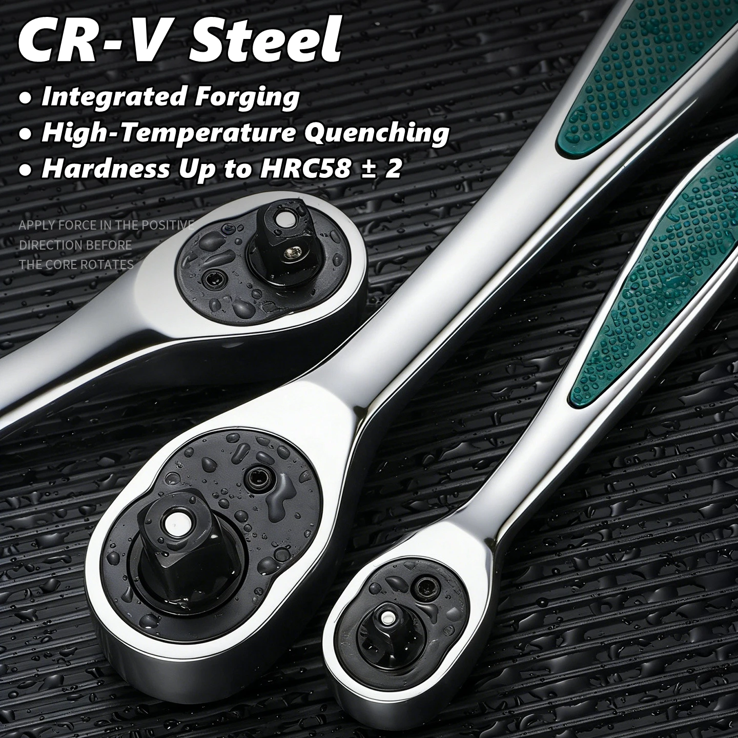 

Набор трещоточных ключей с 72 зубьями, 1/4, 3/8, 1/2 дюйма, для быстрого ремонта автомобилей, экономия труда, ручные инструменты