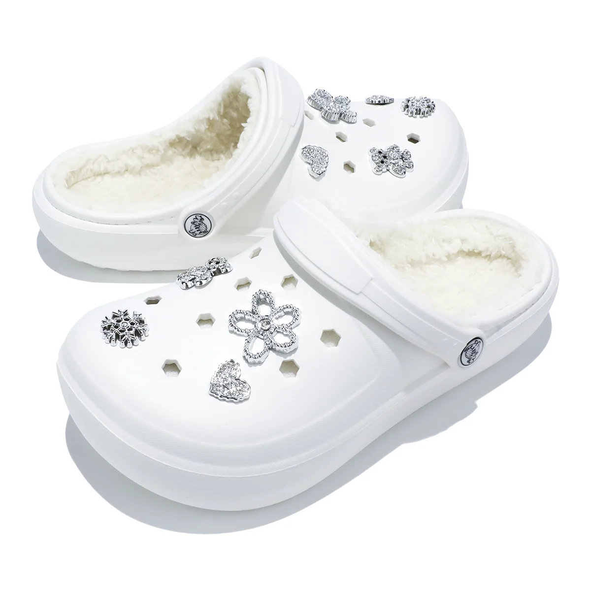 Warme Winter-Clogs für Damen, modischer und lässiger Stil, können drinnen oder draußen getragen werden 666 – Detail 9