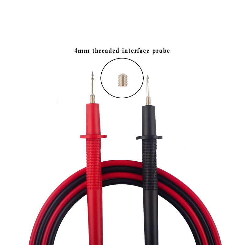 Multimeter-Messleitungen, Kabelsonde, sichere Spitze, Kabelsatz, Messleitungssatz, Krokodilklemme, Testhaken, Multimeterleitungen, Kit für die hintere Sonde – Detail 27