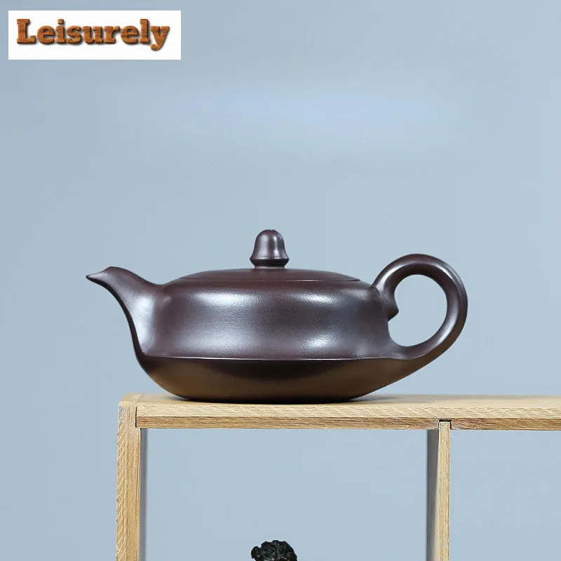 

360ml Creative Yixing Purple Clay Teapots Master Handmade Pot Raw Ore Purple Mud Kettle Chinese Zisha Tea Set Tableware Supplies