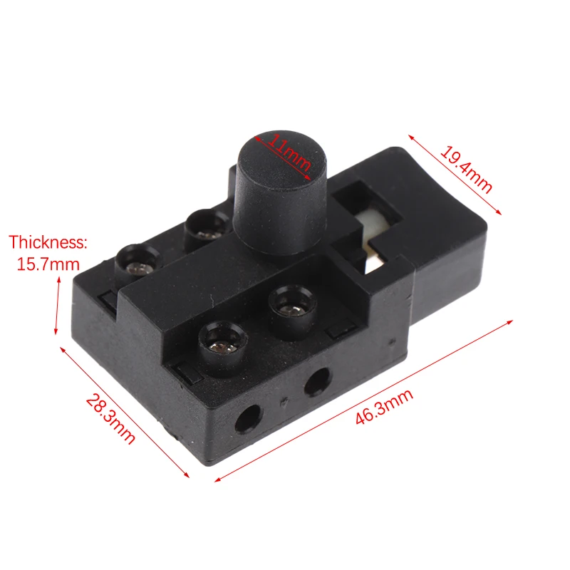 1Pc New Electric Chain Saw Switch Replacement DPST Trigger Switch Control For 5016/6018 Electric Power Tool Switch Accessories