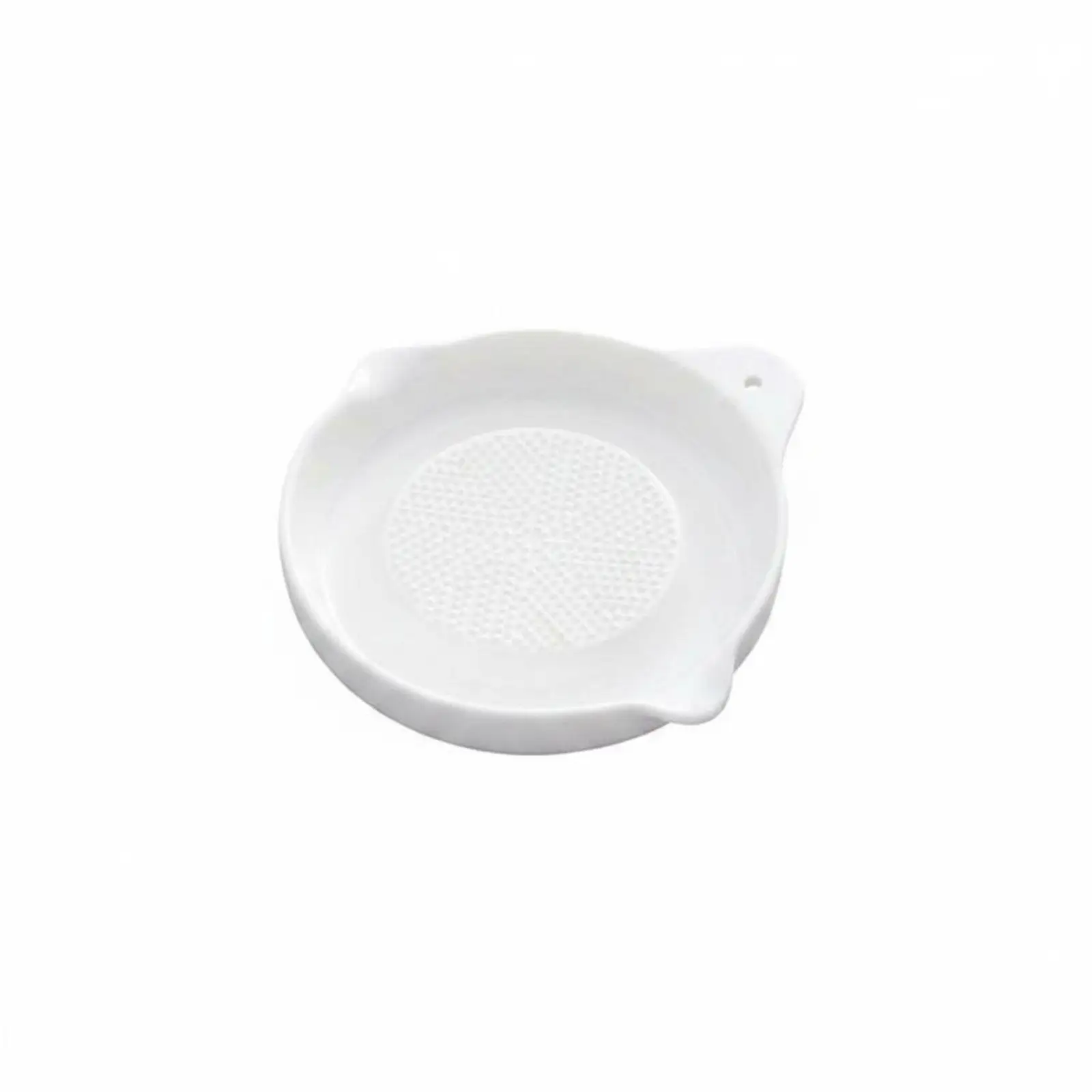 Ceramic Grinding Dish Fine Garlic Ginger Grater Plate Food Grinder Kitchenware for Everyday Cooking