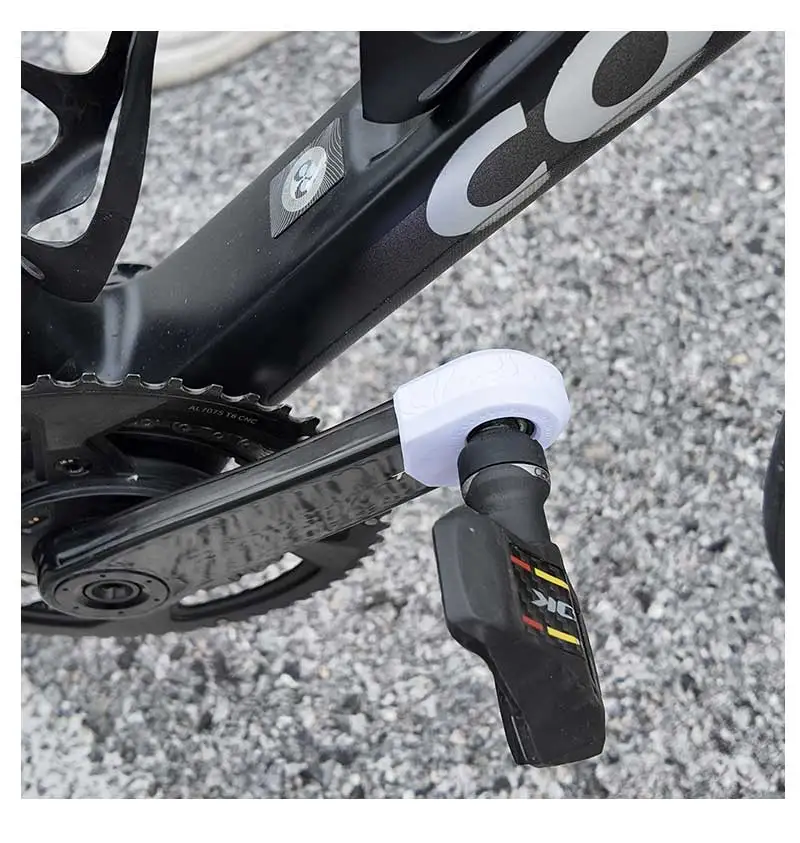ENLEE Fahrradkettenblatt und Kurbelschutz, geeignet für Mountainbikes und Falträder, universelles Paar – Detail 14