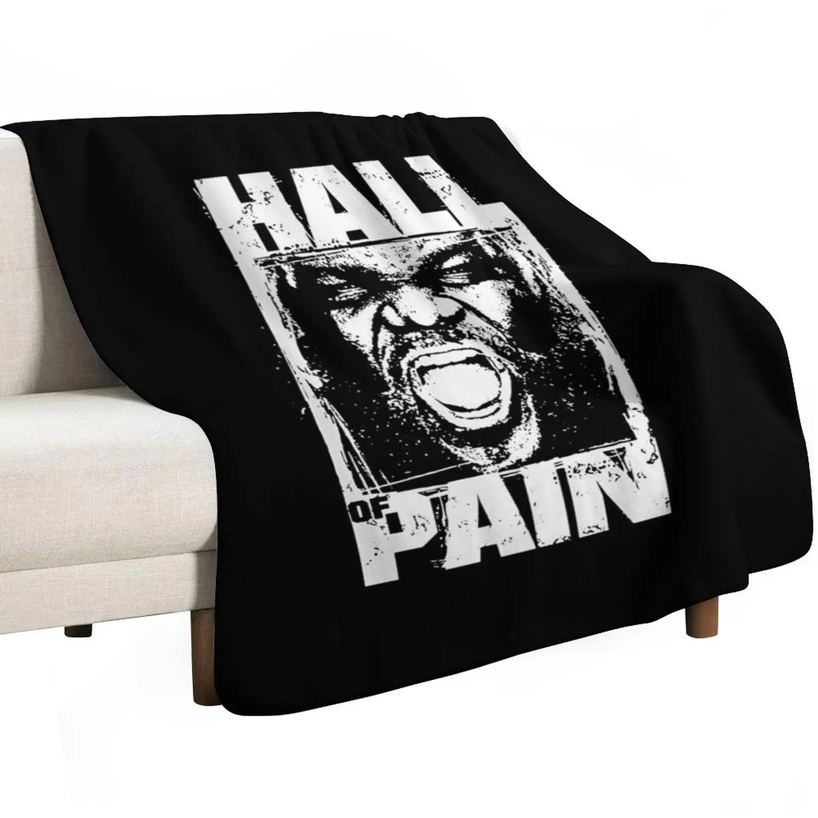 

Mark Henry Hall of Pain Throw Blanket Furry wednesday Soft Beds Blankets