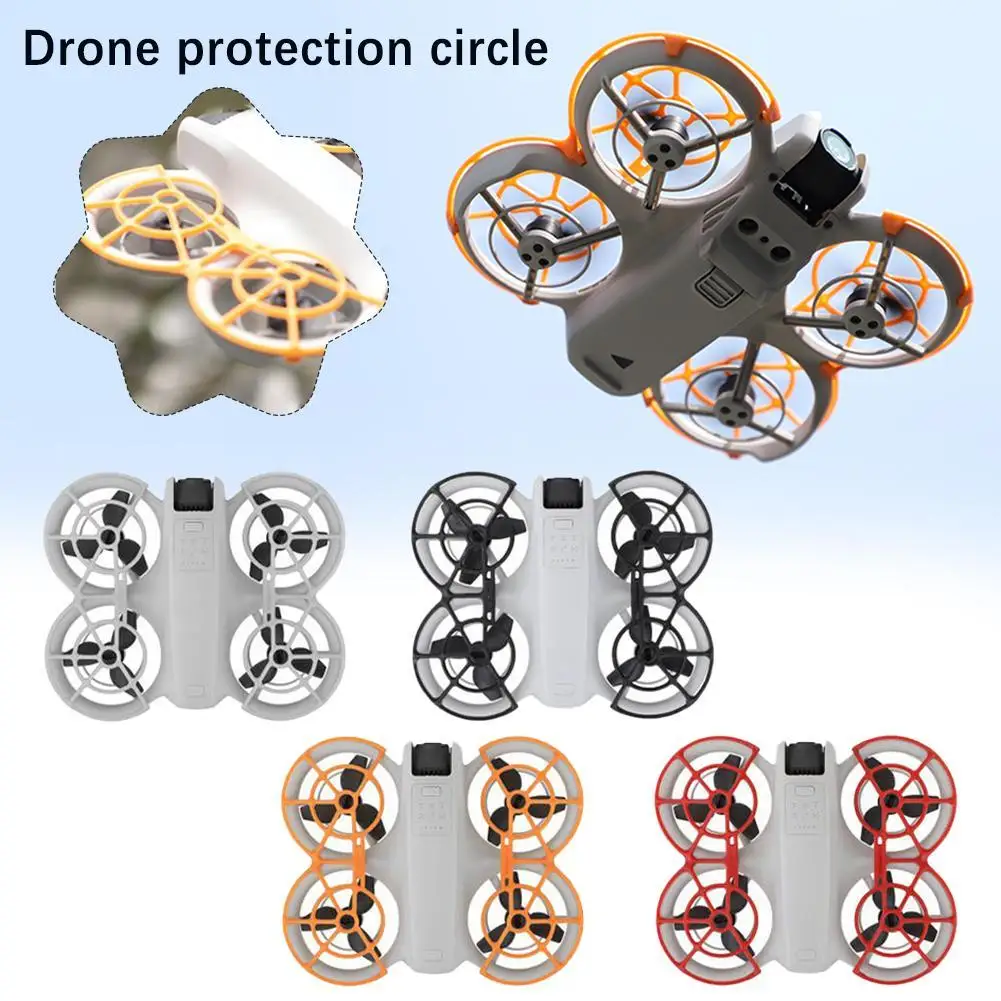 2Pcs Drone Propeller Guard for dji Neo Neo Propeller Cover Crash Rings Aerial Camera Accessories