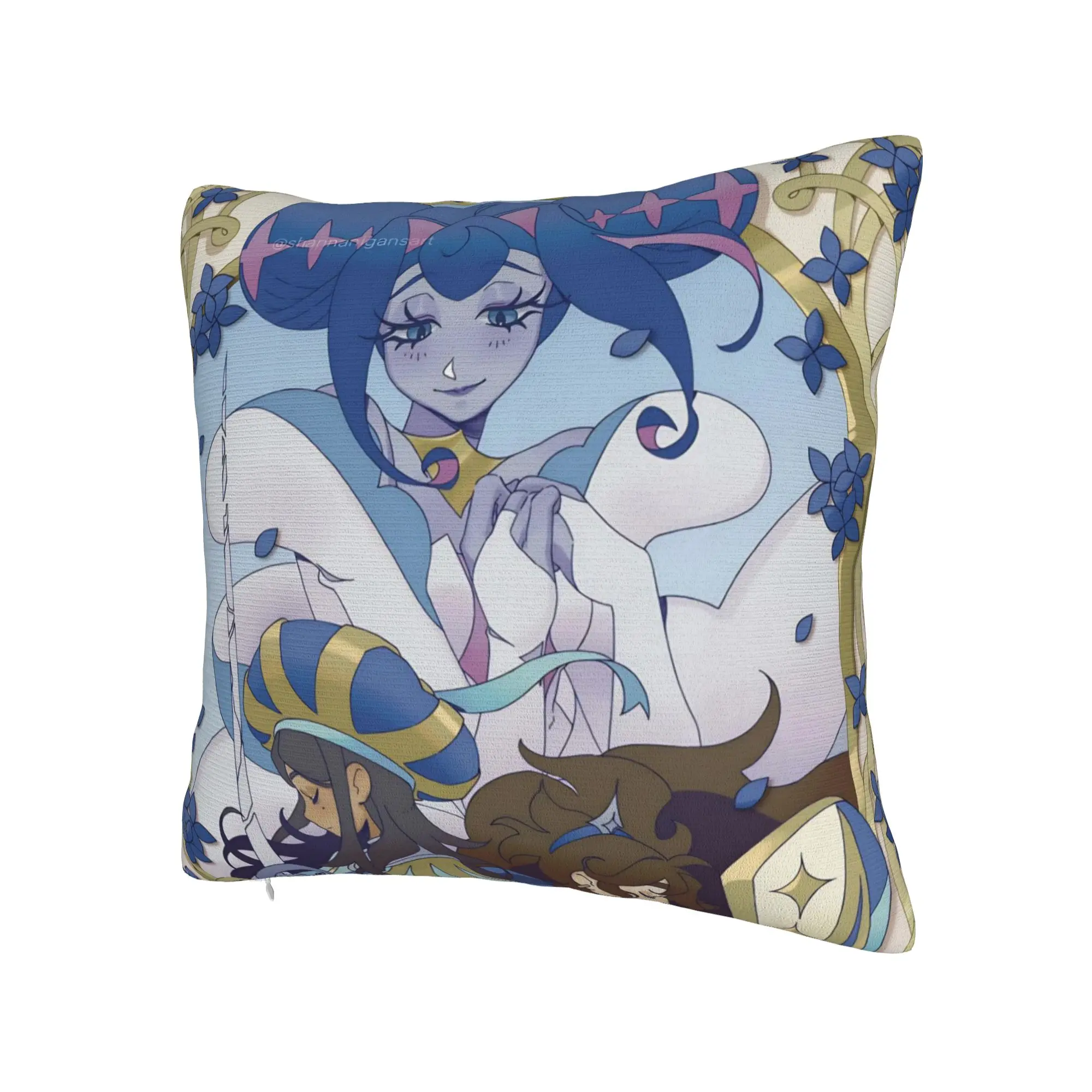 Decorative Pillow Covers K-Knights Of Guinevere Accessories Home  Throw Pillow Case Cover Square Style Multi Size