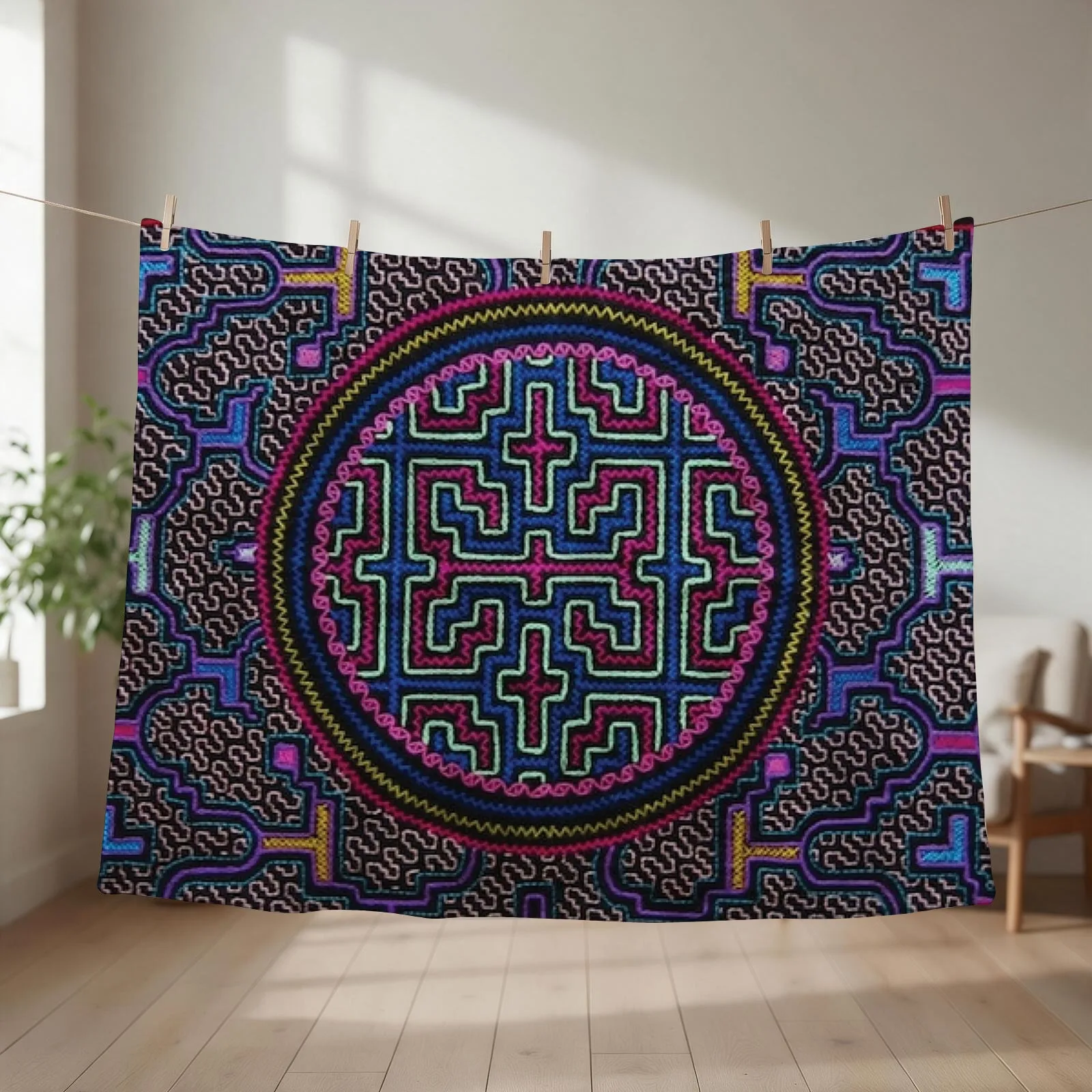 Peru is calling, Shipibo dreams Throw Blanket Sofas Tourist Luxury St funny gift Blankets