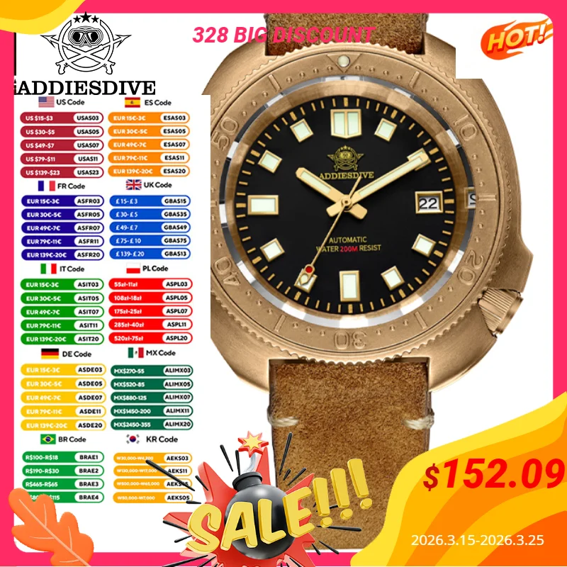 Addiesdive Bronze W…