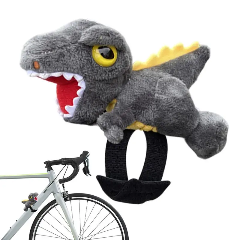 Car Dashboard Decorations Stuffed Cartoon Dragon Doll For Motorcycle Handlebar Cute Scooter Handlebar Plush Doll For Car