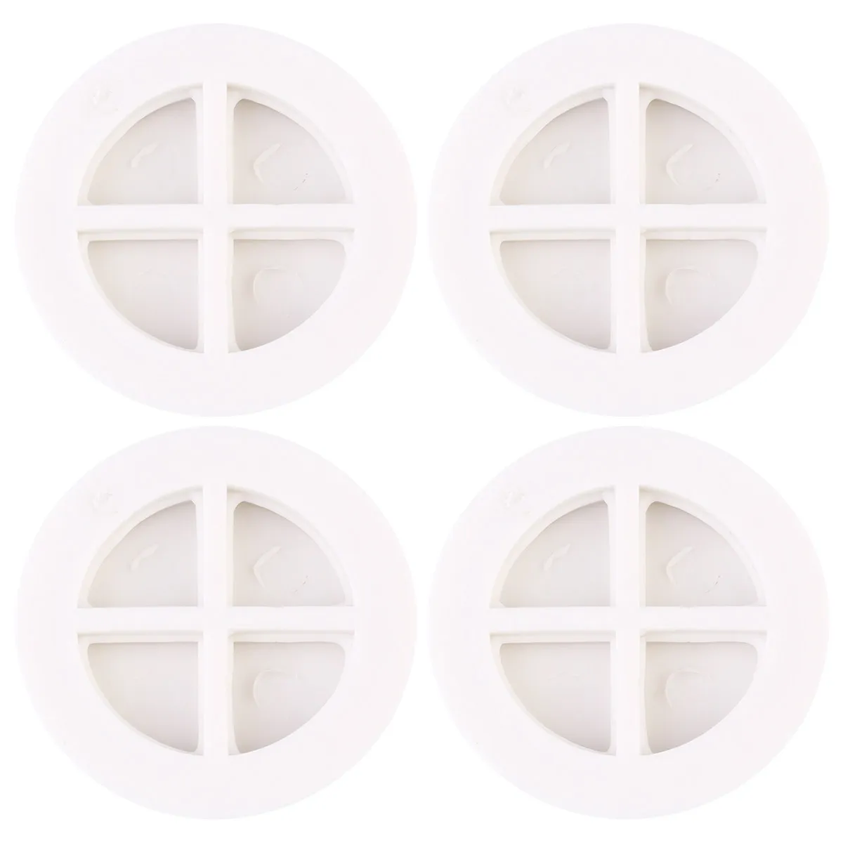4Pcs Tpr Anti Vibration Pads Non Slip Floor Protector for Washing Machine Dryer Speaker Furniture Appliances Shock Absorbing