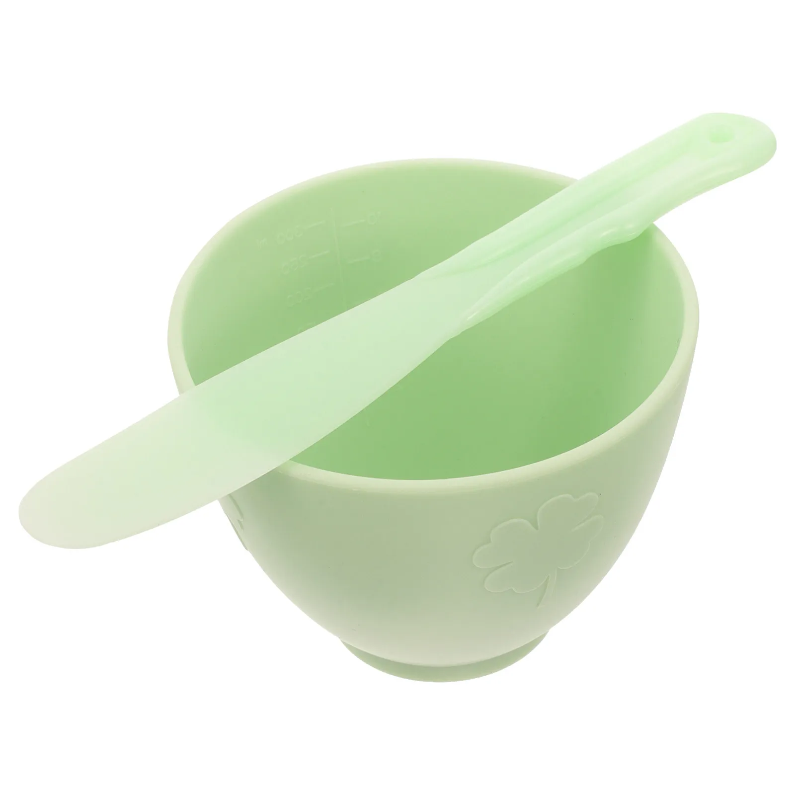 

1Set Portable Facial Mask Bowl with Mixing Stick Multi Function Beauty Accessory for Water Based Masks Ideal for Travel
