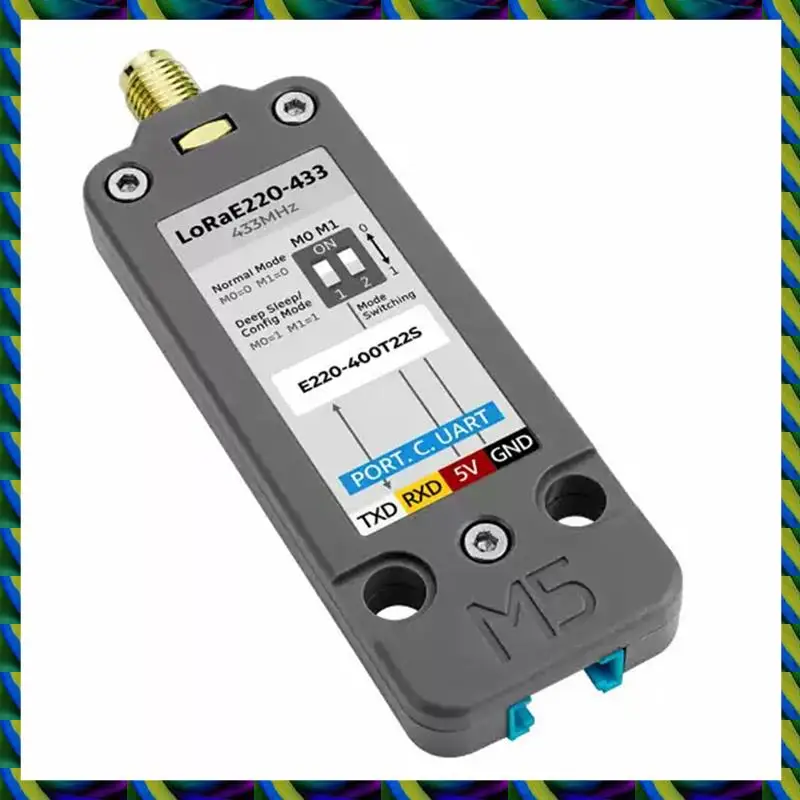 وحدة الاتصالات اليومية Lora E220 مع نطاق تردد هوائي 433 ميجا هرتز LLCC68 للاستيقاظ اللاسلكي