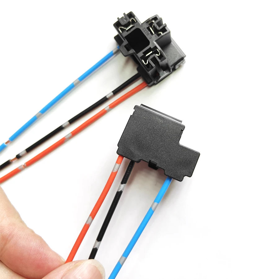 1 Pair Original 9003 HB2 H4 Socket Adapter Base Female Plug Connector Wiring Harness For Car Headlight Lamp
