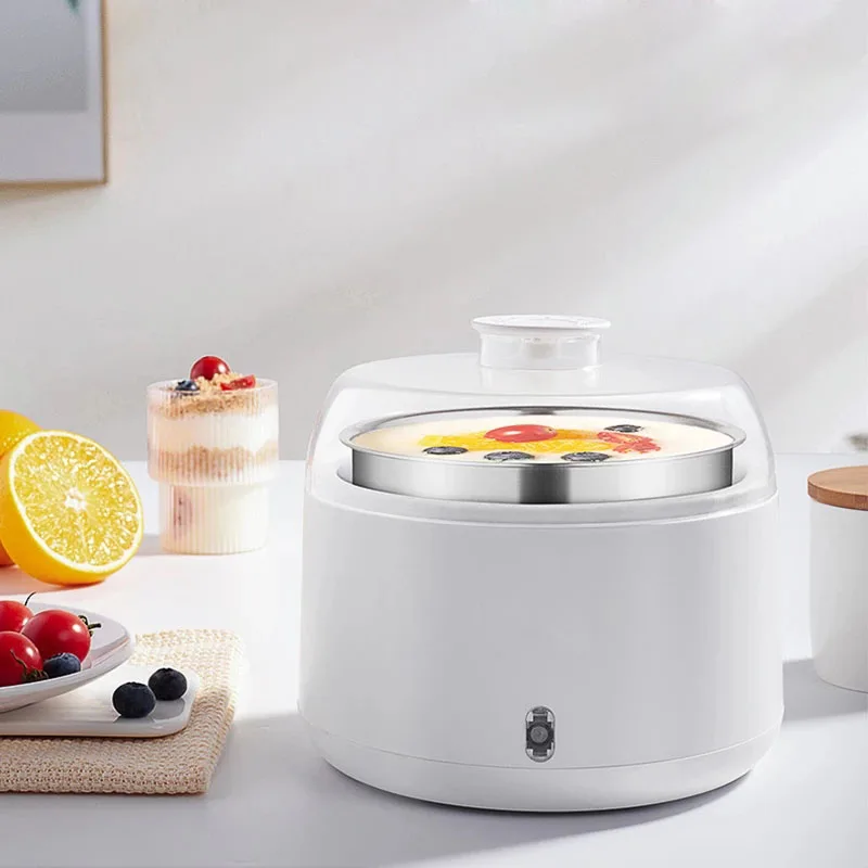 

1L Electric Yogurt Maker Automatic Constant Temperature Yogurt Machine DIY Yogurt Rice Wine Natto Stainless Steel Liner 220V