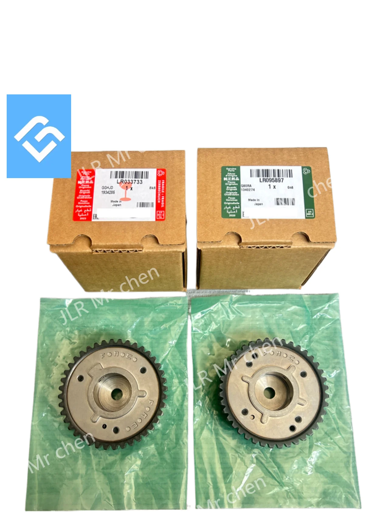 

LR095897 LR033733 Camshaft Adjuster Exhaust Intake for Discovery Jaguar 2.0T Petrol VVT Intake or Exhaust Camshaft original
