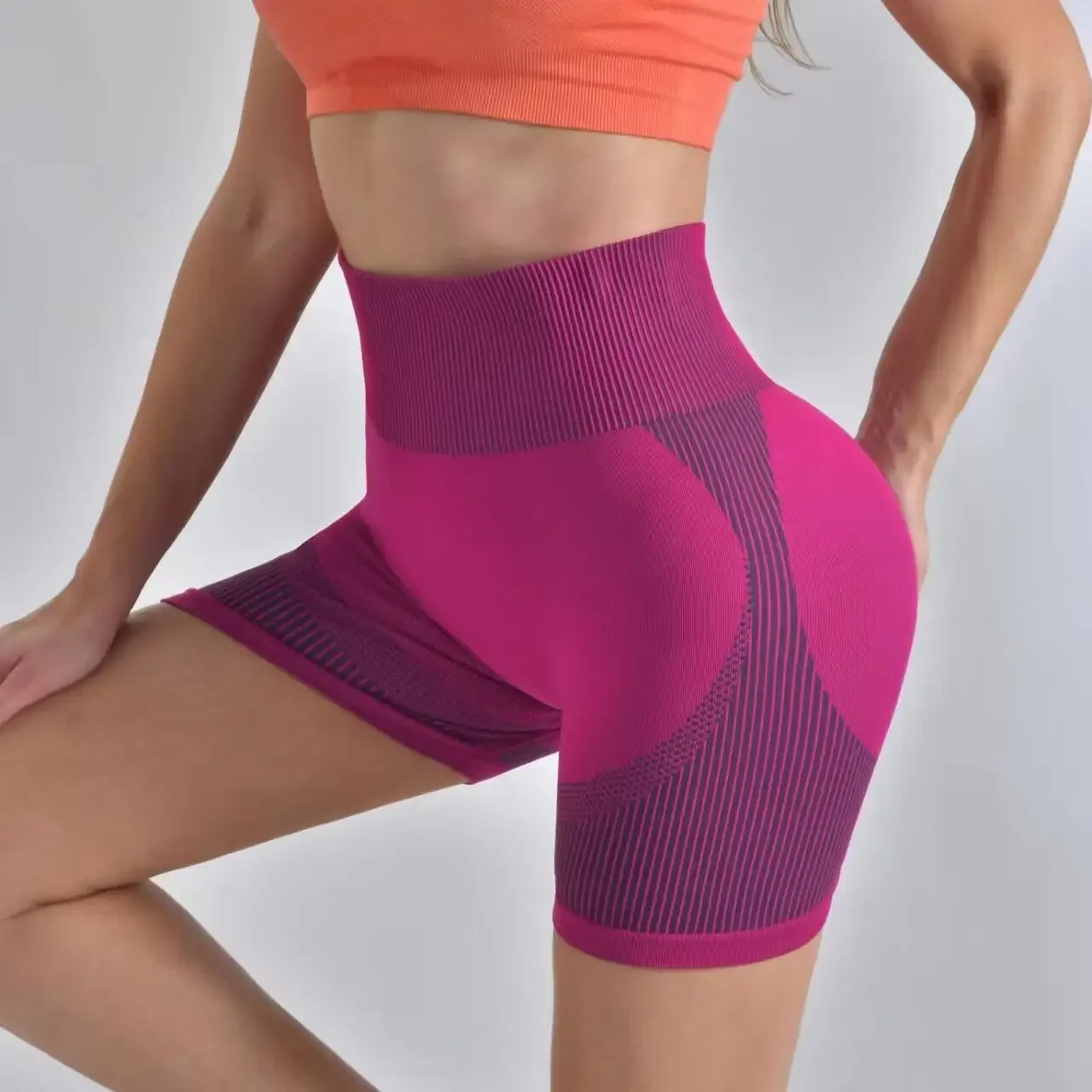 Nieuwe Stijl Strakke Sexy Ademende Yoga Broek Vrouwen Running Sport Fitness Shorts Casual Tummy Controle Gym Fietsbroek Vrouwelijke