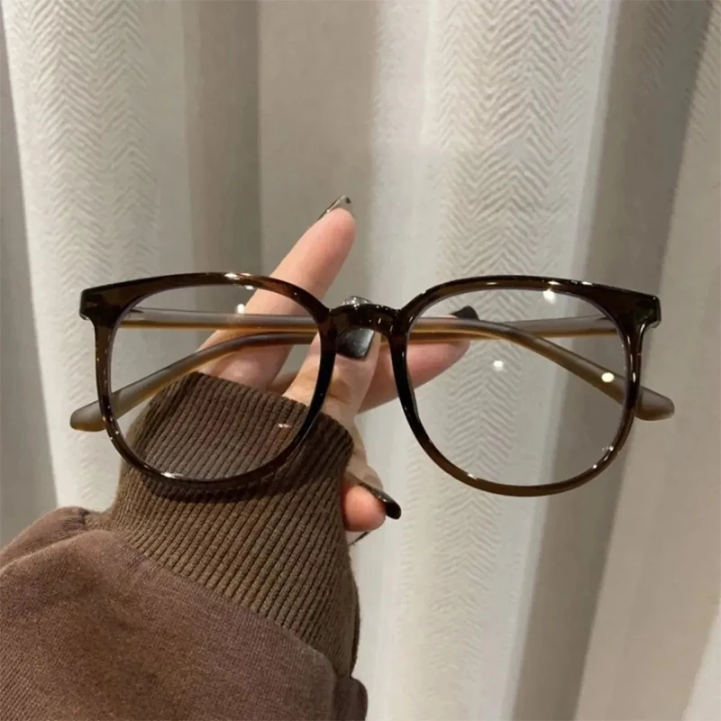 Lentes de ordenador para mujer, anteojos femeninos antiluz azul, lupa para presbicia, gafas Vintage, marcos transparentes