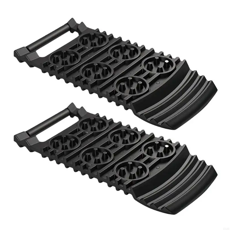 2025 New 2 Pcs Multiple Purpose Pull Mattresses for Automobiles Motorcycles SUVs Lodged in Snow Mud Ice with Opposition Plan