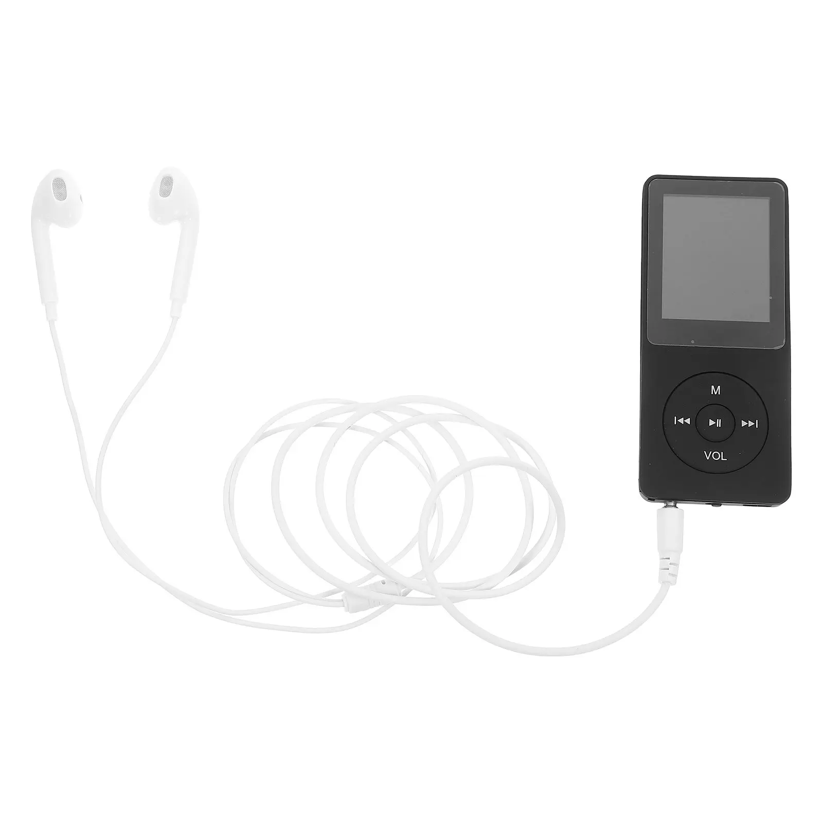 

Mini Portable Mp3 Player for with 6-8H Playtime 250mAh 18Inch LCD Screen Lossless Audio Support USB