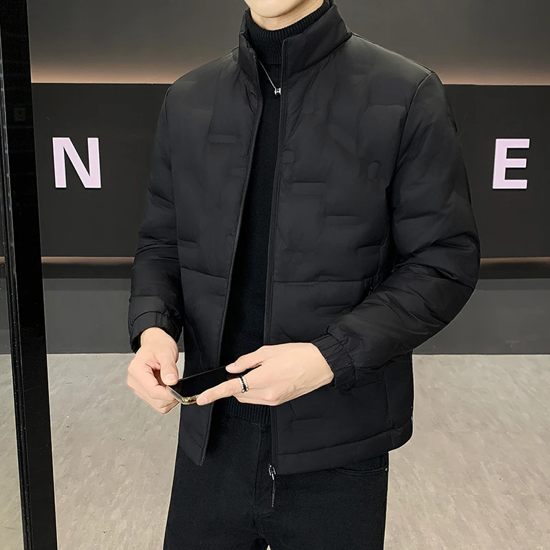 2026 Autumn-Winter New Style Men's Fashion Casual Standing Collar Lightweight Down Jacket 90 Denier Men's Coat