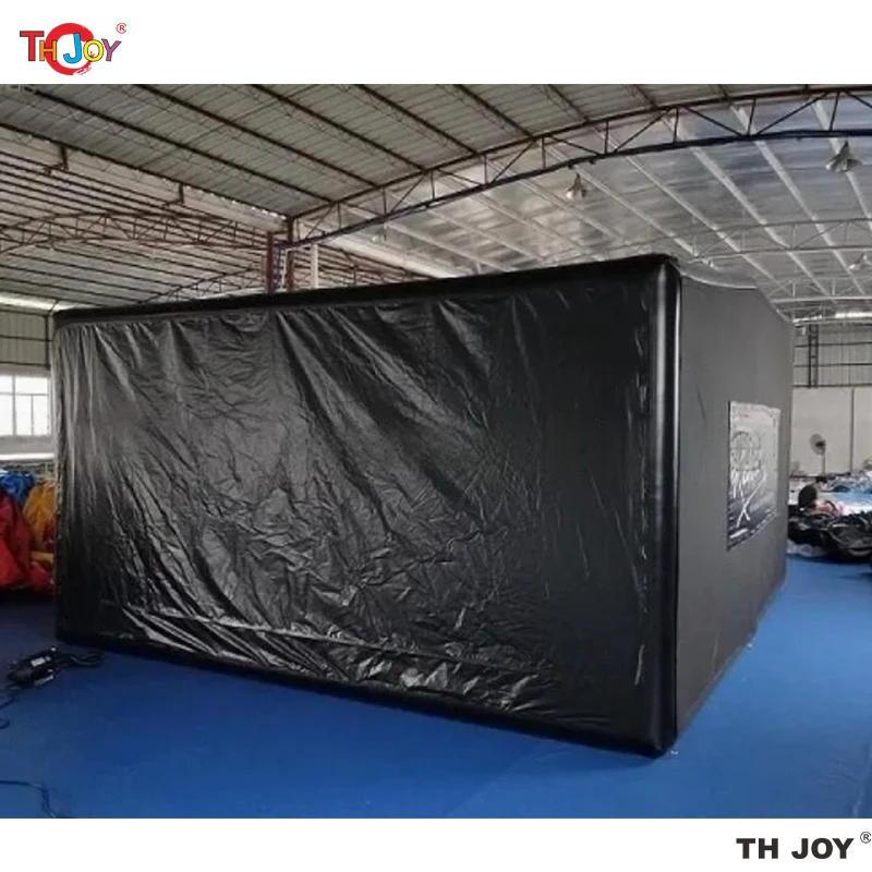Tente gonflable hermétique de simulateur de Golf de Cage de baie de Golf d'écran d'impact de Golf de PVC de taille personnalisée