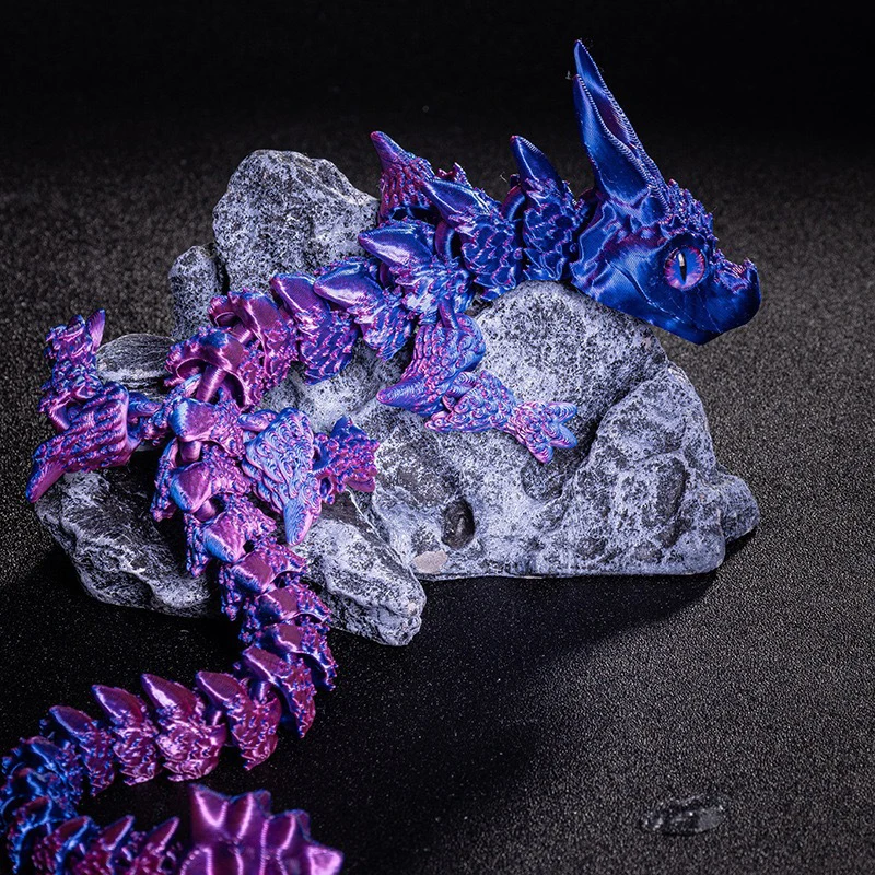 Drago Magico Stampato in 3D co - 3D Printing Lizard recensione e prezzo