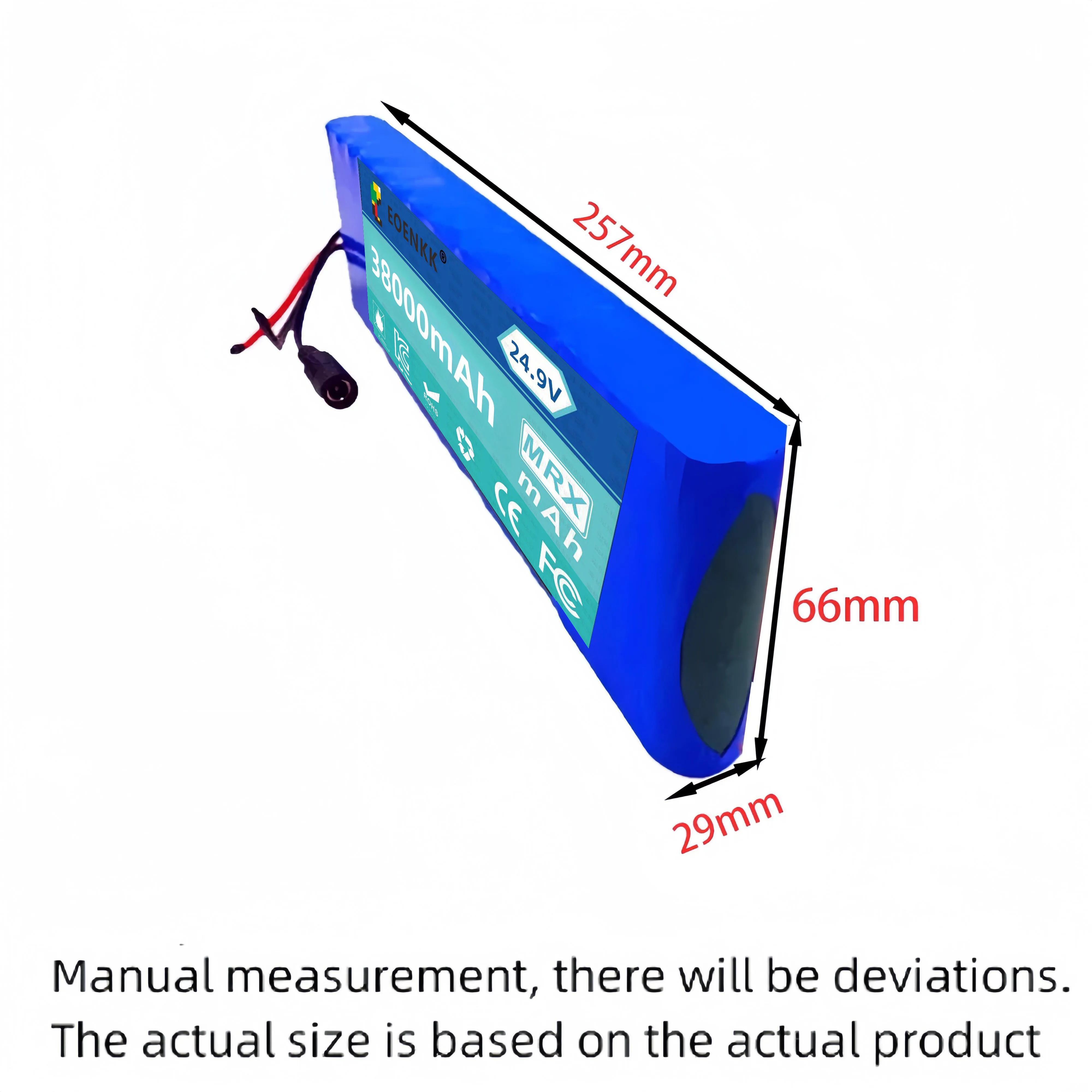 7S2P 29.4V 30000mAh 24v Electric Scooter Battery Lithium Electric Scooter 500W Electric Scooter Battery 24v 7s2p Battery