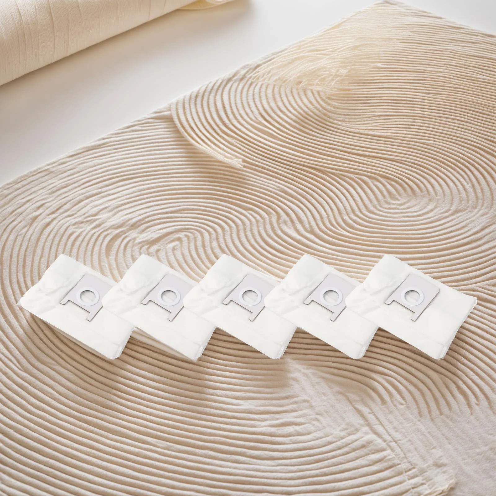 Compatible For EVE PULS 5PCS Dust Bags For Home Cleaning Self Emptying Vacuum Bag Cleaning Brush Multi-layer Filtration System