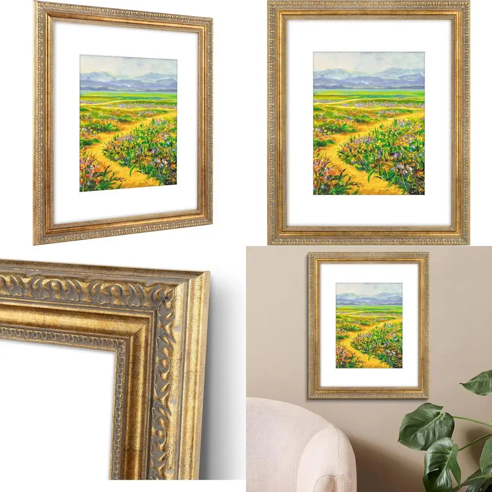 

Бронзовая винтажная фоторамка 16x20 с белым матовым покрытием для фотографий 11x14 или 16x20.