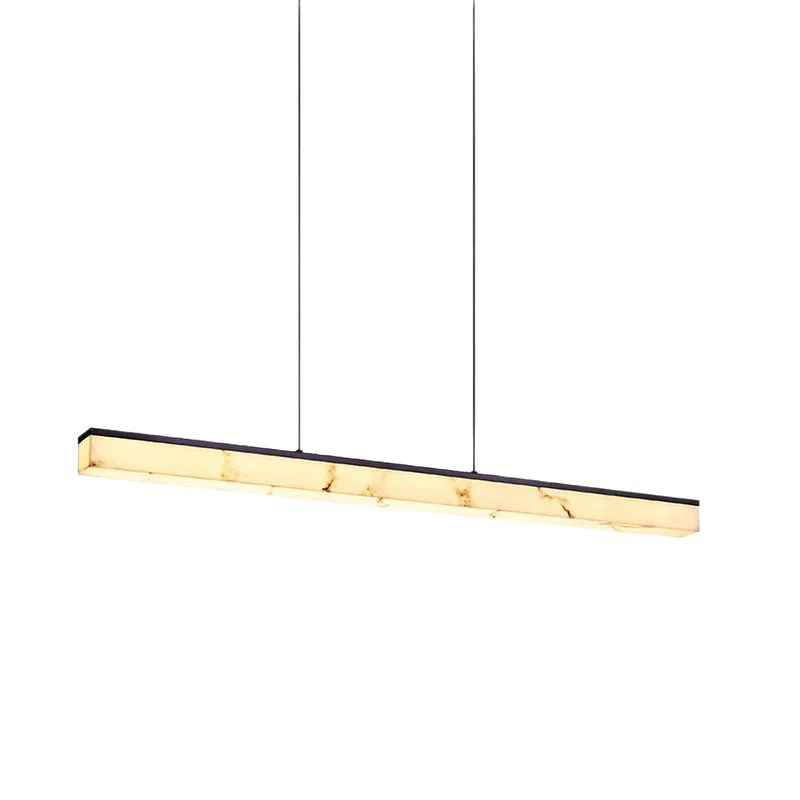 Nordic Strip Luxury Led Pendant Lamp Minimalist Pendant Light Designer Style for Dining Table Areas Home Decor Line Chandelier - view 5
