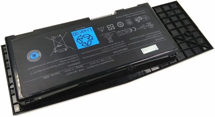 BTYVOY1 Laptop Battery for  M17x R3 R4 7XC9N C0C5M 0C0C5M 05WP5W 5WP5W CN-07XC9N 318-0397 451-11817 90WH