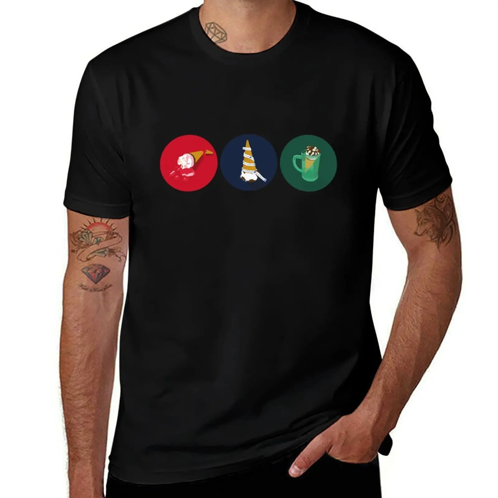 Cornetto Trilogy T-Shirt mens graphic t shirts T-Shirt
