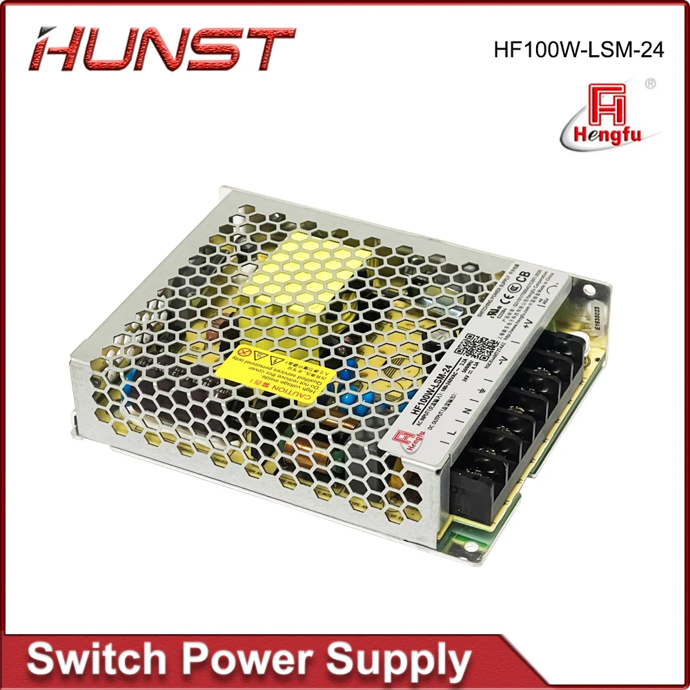 HUNST Hengfu HF100W-LSM-24 Switching Power Supply DC24V4.5A Power Supply 100~240V Small DC Switching Power Supply