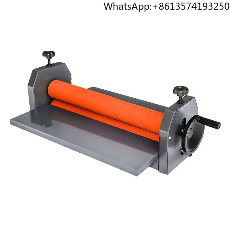 Manual 650 Cold Laminator Ideal for Photo Albums, Graphics, Advertising  Hand-Crank  for Paintings, and KT Board Lamination