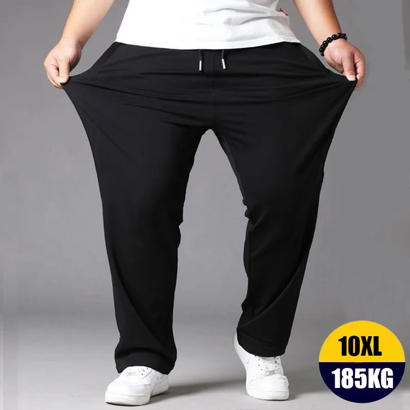 10XL Men's Trousers Loose Men Tracksuit Pants Man Casual Oversize Elastic Waist Sweatpants Male Clothing Sports Clothes Joggers