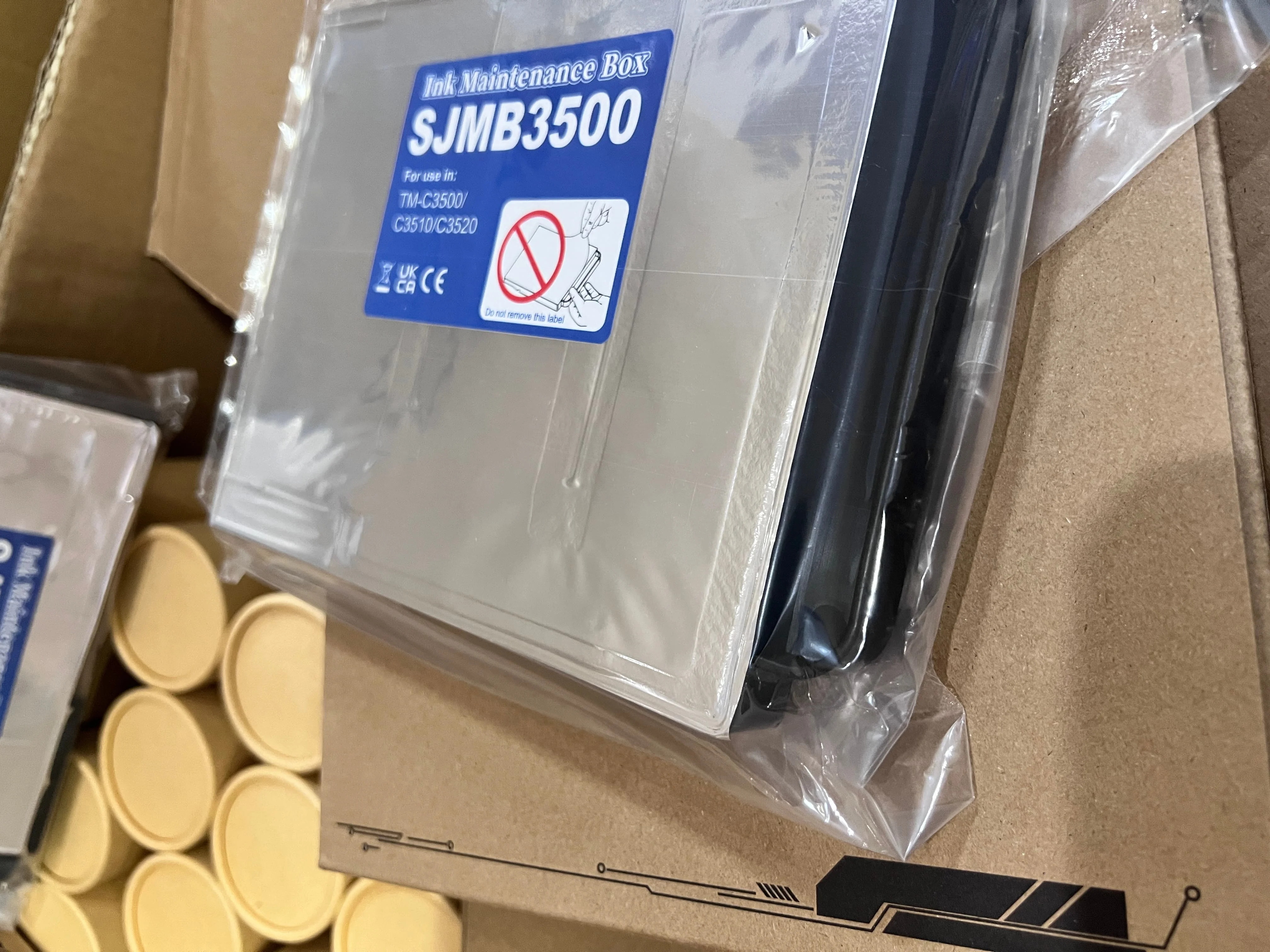 

1X SJMB3500 C33S020580 Коробка для обслуживания EPSON ColorWorks C3500 C3510 C3520