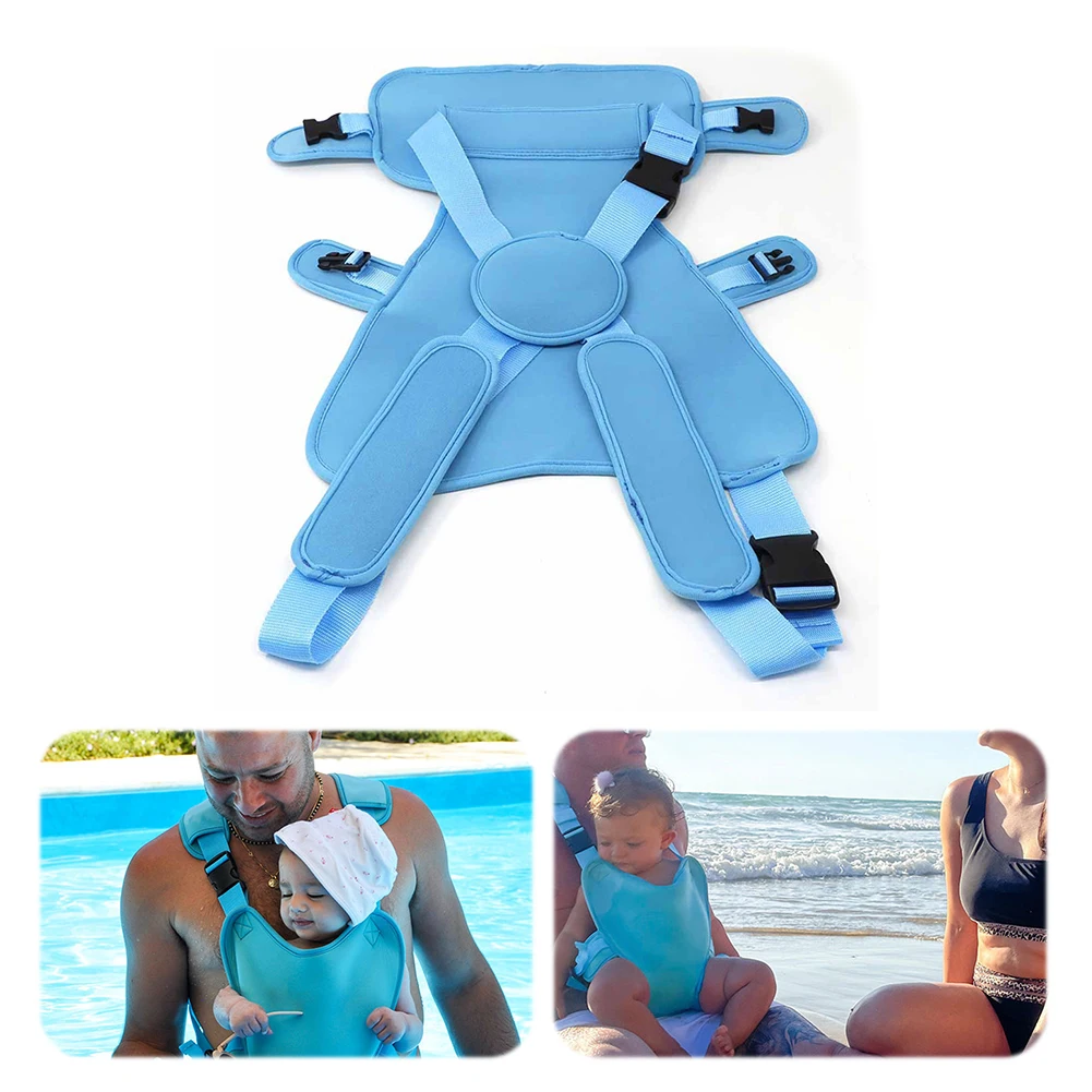 حامل صدر للرضع خفيف الوزن يستخدم في الماء والرض، حامل مقعد الورك للأطفال الرضع لحمام السباحة والشاطئ