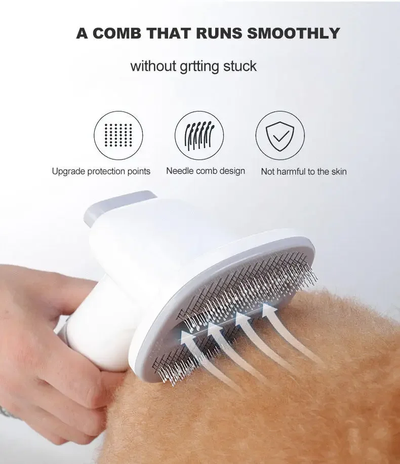 5 in 1 Powerful Suction Electric Pet Grooming Set Cat Dog Hair Brushes Trimmer Remover Cleaner Vacuum