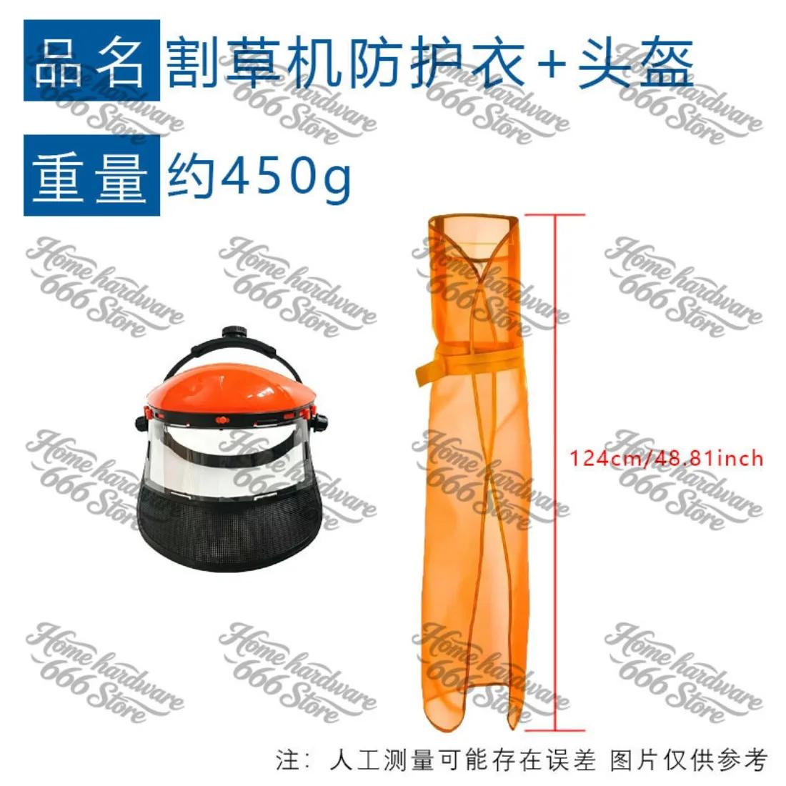 Mesh Lawn Mower Apron with Pockets, Fully Covered Breathable Gardening Lightweight Safety Garden Overalls Worker Model